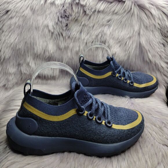 Allbirds TRS Trail Runner SWT Mizzle Womens Size 6.5 Hazy Indigo Blue Khaki - Picture 2 of 8